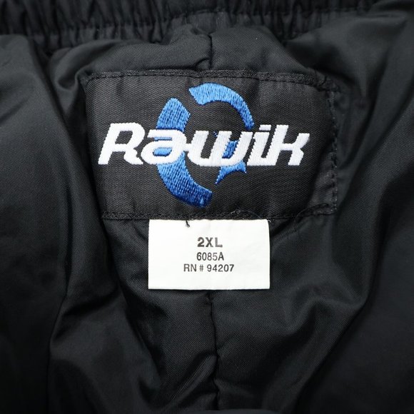 Rawik 2XL Polyester Black Snow Pants Excellent Condition - Picture 7 of 9